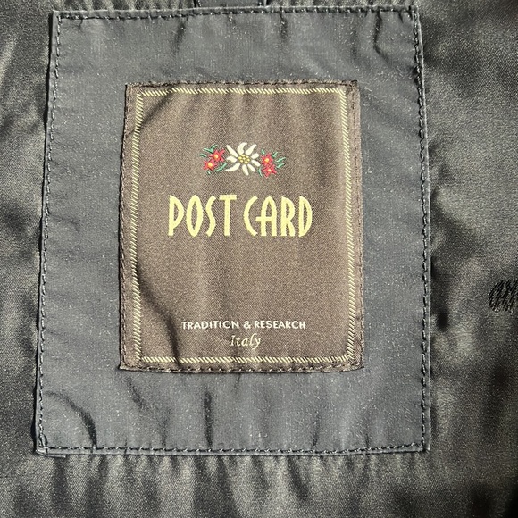 Postcard Black Quilted Vest Size 8 - Picture 5 of 7